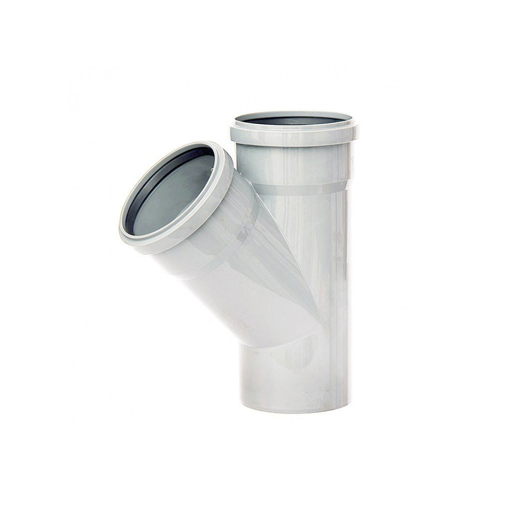 Тройник SKEA 125/100*45 гр. Ger, Ostendorf (1/7/56)