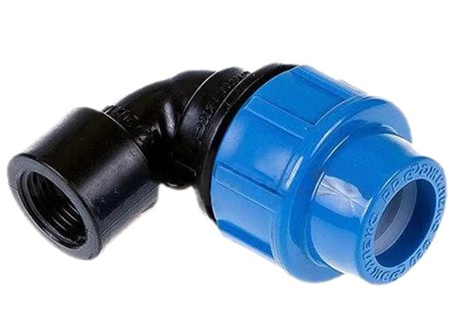 Отвод разъемный вн. резьба  40 х 1 ПНД