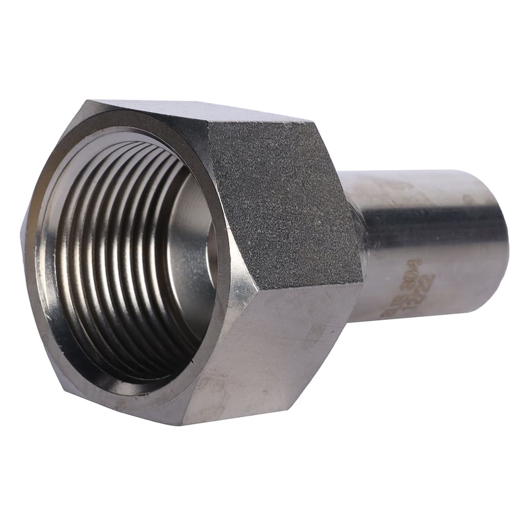 Вставка переходная НПр-ВР 22х1 из нержавеющей стали прессовой ROMMER