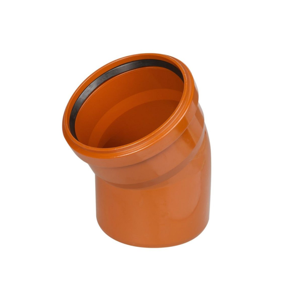 Отвод KGB 200*30 гр. Ger для наружной канализации,  Ostendorf (1/50)