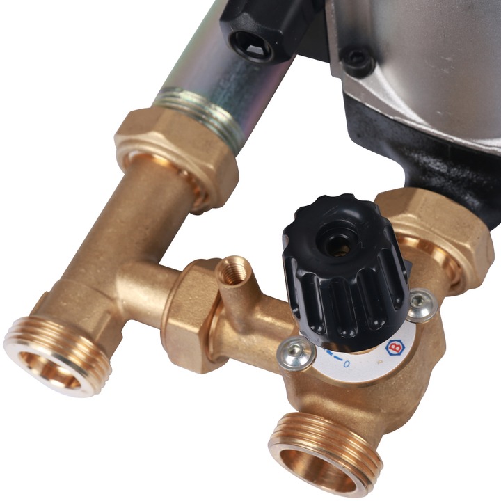 Насосная группа с 3-х ходовым приводным смесителем 3/4" с насосом Grundfos UPSO 15-65 STOUT