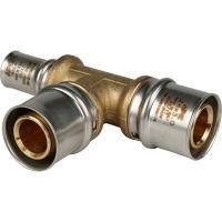 Пресс тройник переходной 26х26х16 (5/50) STOUT