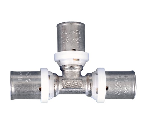 Пресс-фитинг тройник равносторонний 20 MVI (10/80)