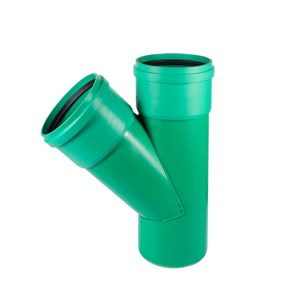 Тройник KG2000EA 125/125*45 гр. Ger, Ostendorf