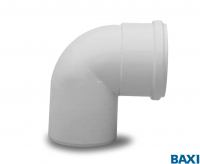 Отвод 90, диам.60мм, HT KHG 71407541 (Арт.:KHG 71407541) Baxi