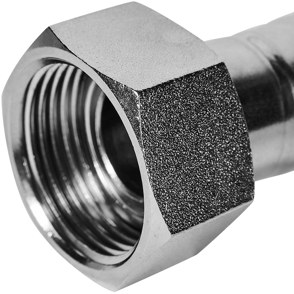 Переходник с накидной гайкой ВПр-ВР 18х3/4 из нержавеющей стали прессовой ROMMER