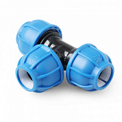 Тройник разъёмный  40 x 40 x 40  ПНД