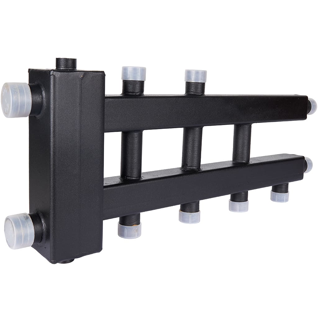 Коллектор (дублер компакт) с гидроразделителем на 2+1+1 контура до 60 кВт ROMMER