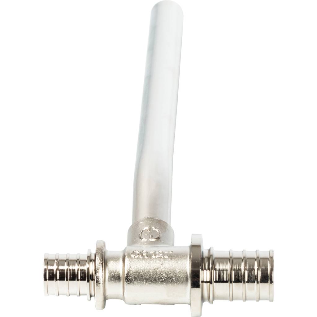 Трубка для подкл-я радиатора, Т-образная 20/15/25 (2/14) STOUT