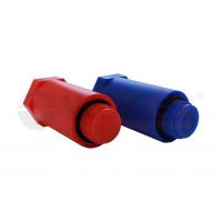 Набор цветных удлиненных заглушек 1/2'' (2 шт.) (100/1) (синий/красный) VALFEX ЗАВОД ВАЛФ-РУС