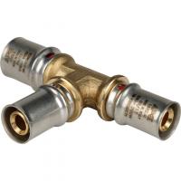 Пресс тройник переходной 20х16х16 (10/80) STOUT