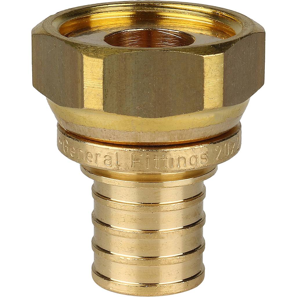 Переходник с накидной гайкой 20xG 3/4" (10/100) STOUT