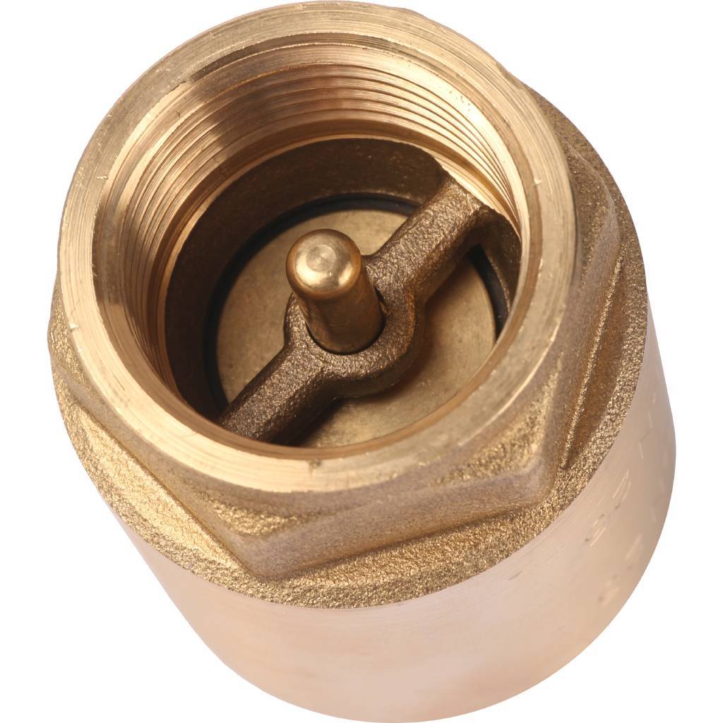 Клапан обратный пружинный с металлическим седлом 1 (6/78) STOUT