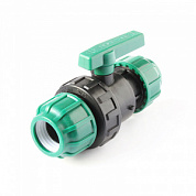 Кран шаровой разъемный 63х63 ПНД