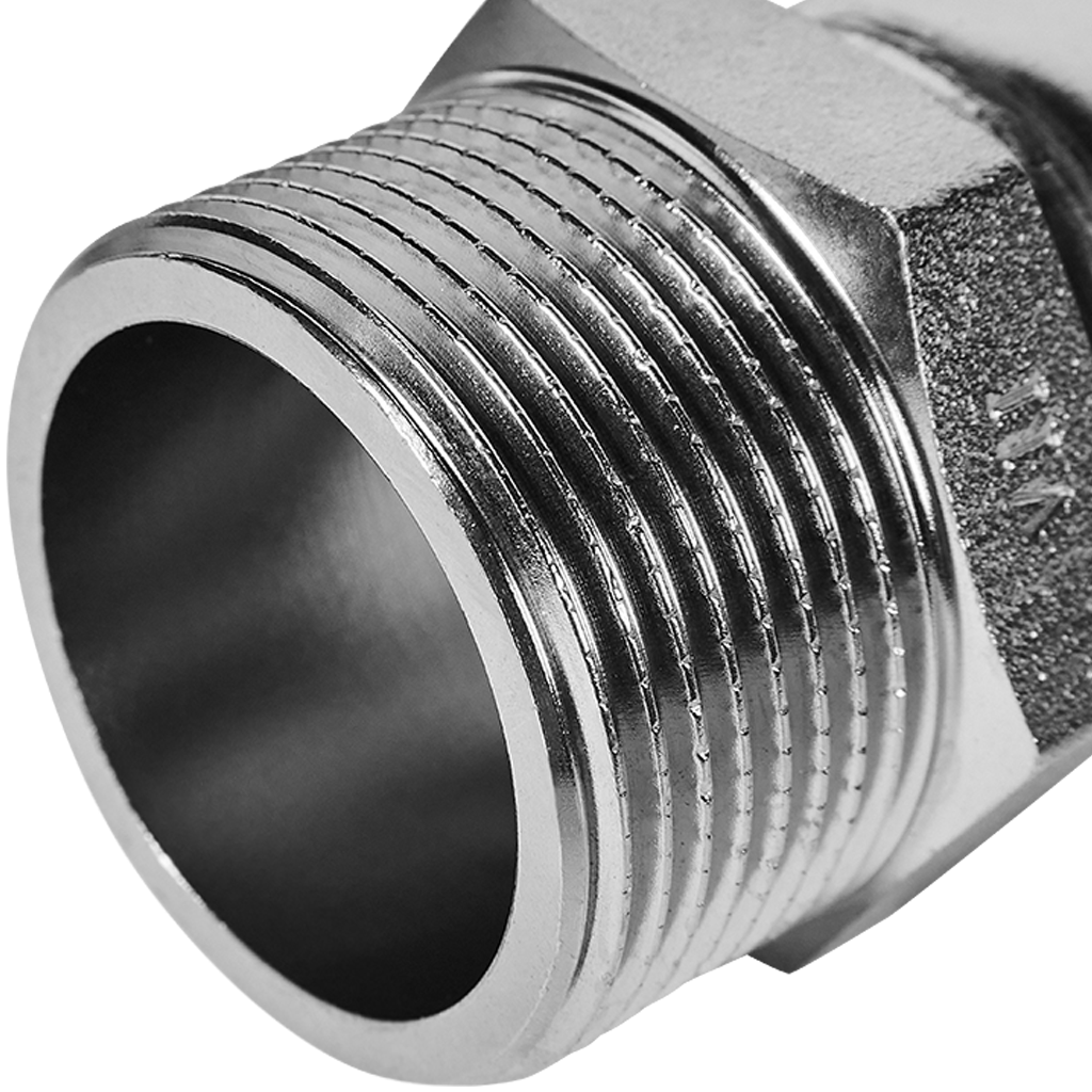 Переходник ВПр-НР 35х11/4 из нержавеющей стали прессовой ROMMER