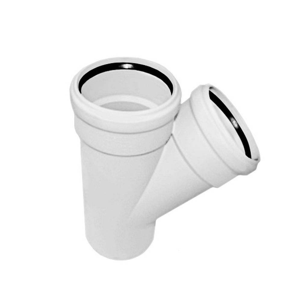 Тройник SKEA 125/100*45 гр. Ger, Ostendorf (1/7/56)