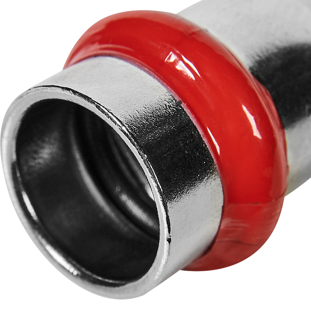 Муфта равнопроходная ВПр 15 из нержавеющей стали прессовой ROMMER