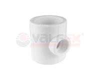 Тройник редукционный  25/20/25 (200/40) (Valfex) БЕЛЫЙ