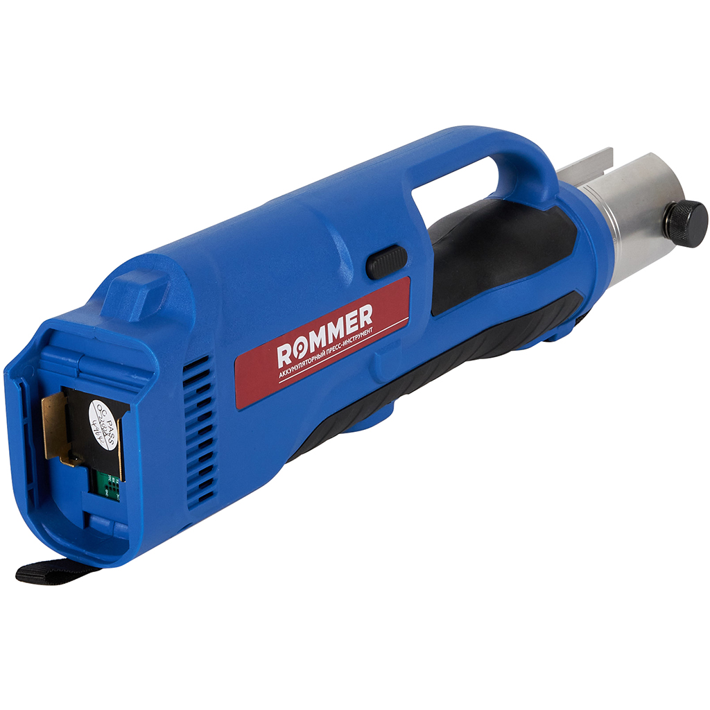 Набор пресс-инструмента (пресс-инструмент, 2 аккумулятора 4.0 Ач, зарядное) ROMMER