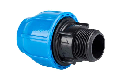 Муфта нар. резьба  40 х 1 1/2" ПНД