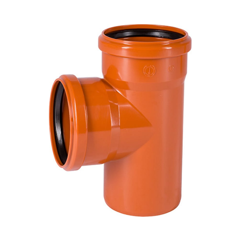 Тройник KGEA 400/110*87 гр. Ger для наружной канализации,  Ostendorf