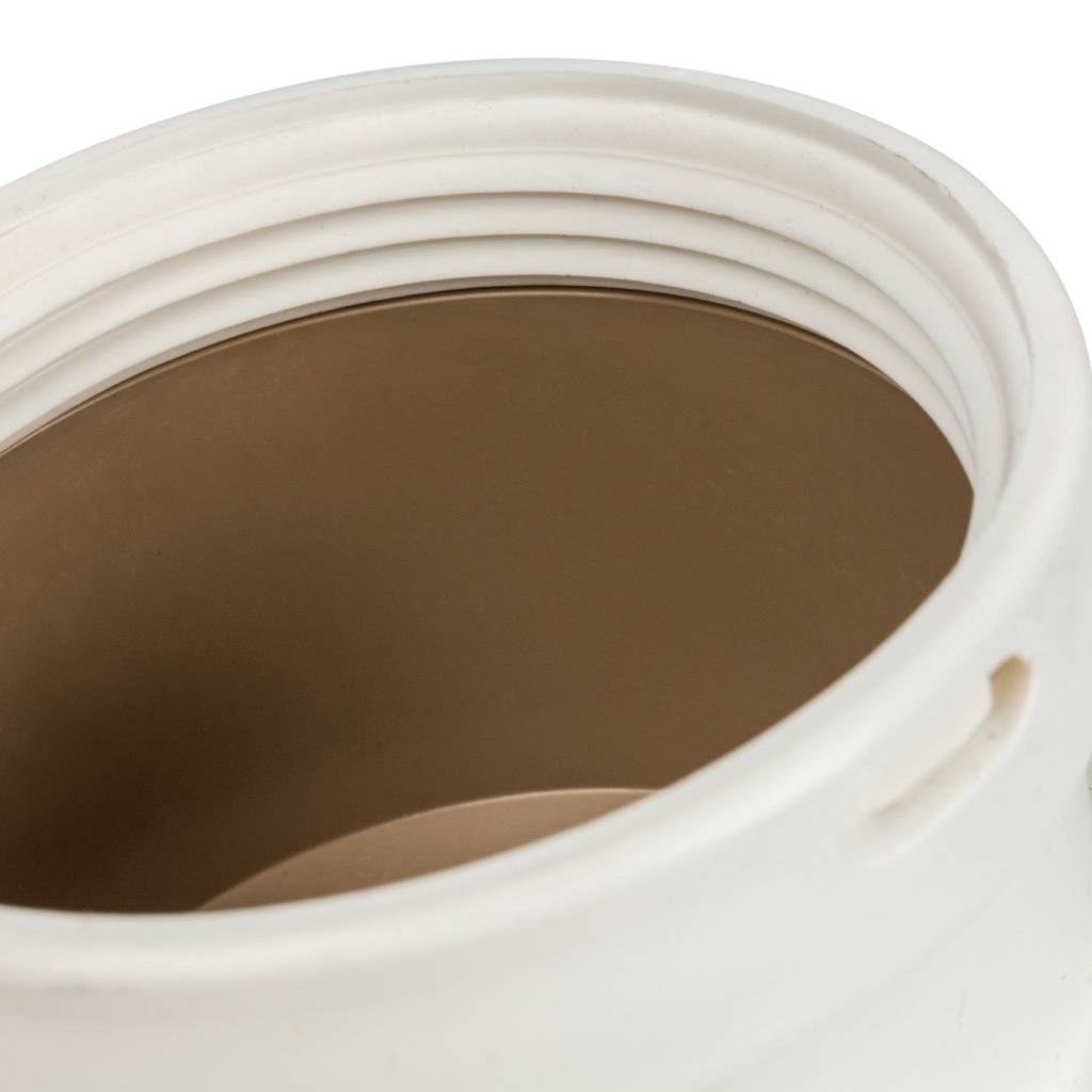 STOUT Элемент дымохода Ø80/80 адаптер для подкл. разд. труб (совместимый  Vaillant,Ptotherm New ) PP