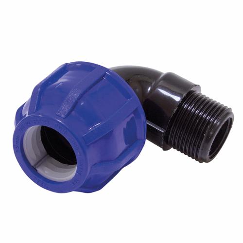 Отвод разъемный нар. резьба  32 х 1 ПНД