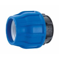 Муфта вн. резьба  32 х 1 1/4"  ПНД