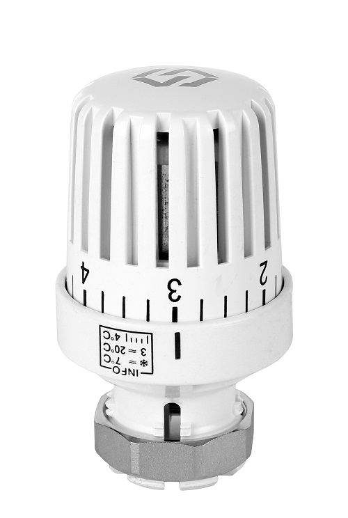 Термостатическая головка с жидкостным датчиком (для клапанов с присоединением "klick") MVI (1/60)