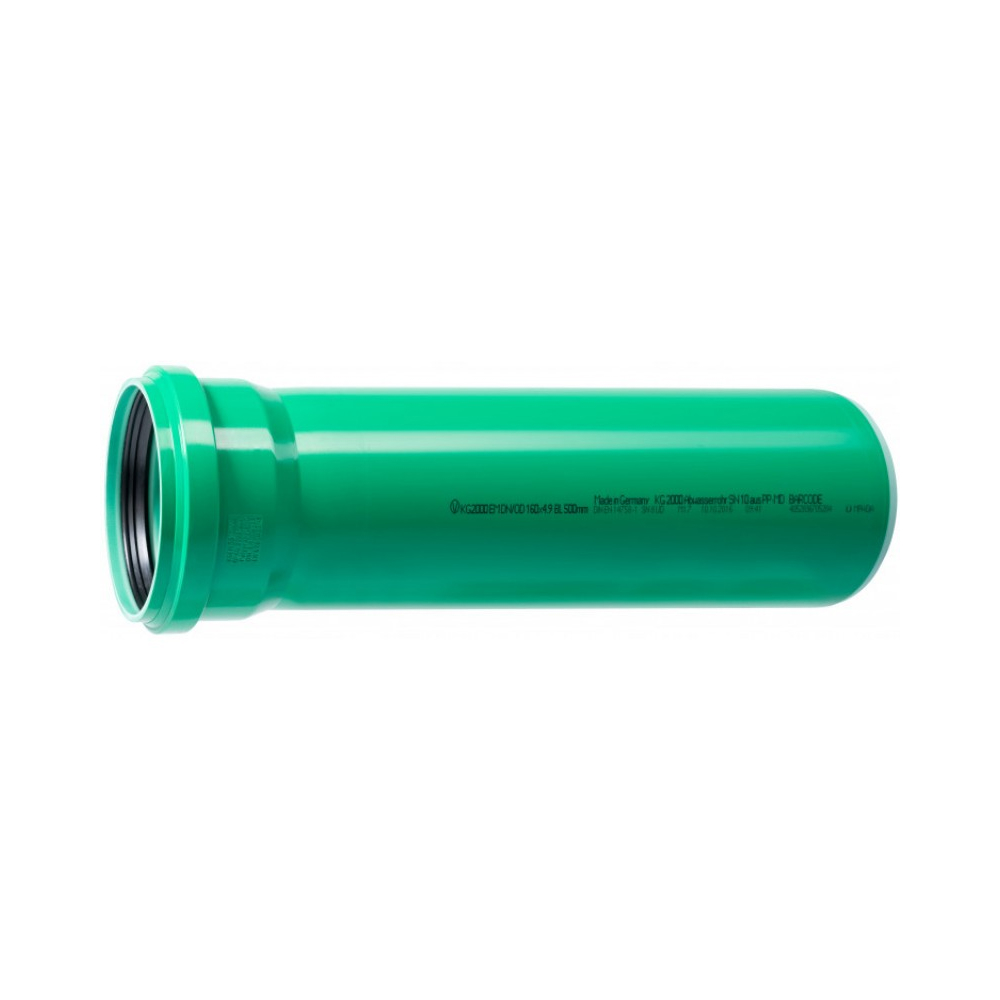 Труба ливневая KG2000EM 125*5000 Ger, Ostendorf