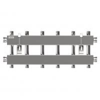 Модульный коллектор MKSS-150-6DUx25 (до 150кВт 2 магистр.подкл. G1½″ 3 конт G1″ вверх и 3 вниз)