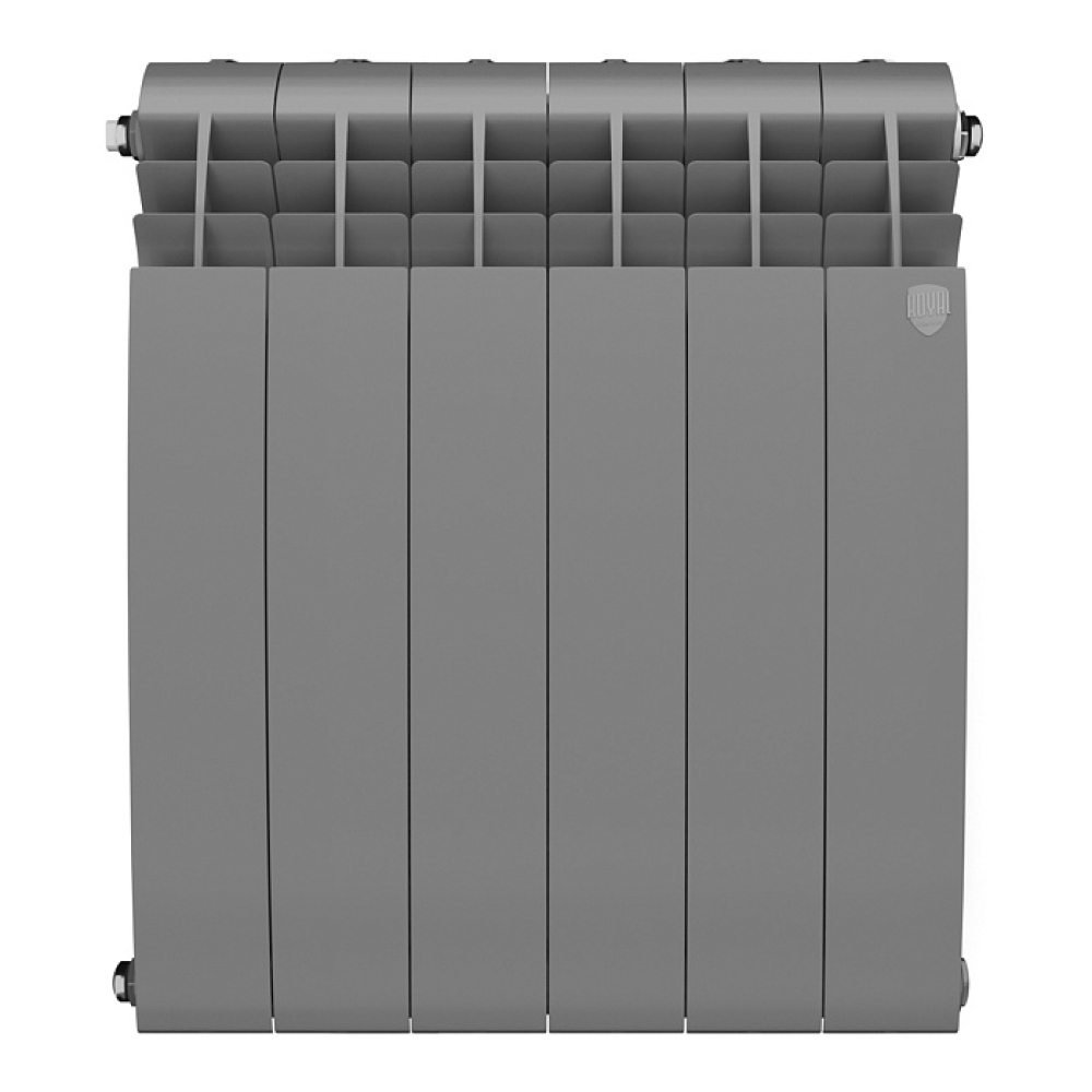 Радиатор Royal Thermo BiLiner 500 /Silver Satin- 6 секций (RTBSS50006)