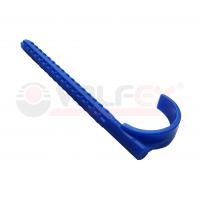 Крюк с дюбелем одинарный (8*80 мм) (50)