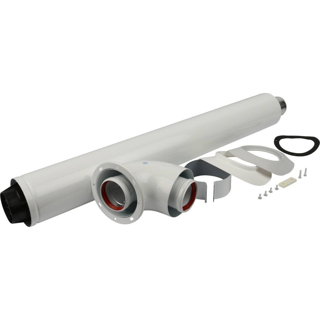 Комплект коаксиальный для прохода через стену STOUT (совместим Bosch, Buderus) 60/100, 850 мм