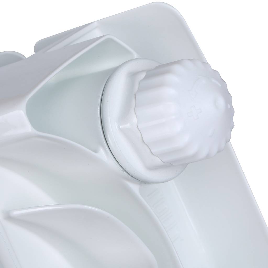 Радиатор биметаллический с нижним прав. подключением STOUT Space 500 8 секции