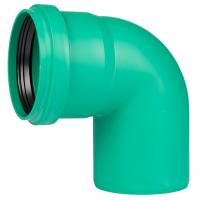 Отвод ливневый KG2000B 125*87 гр. Ger, Ostendorf