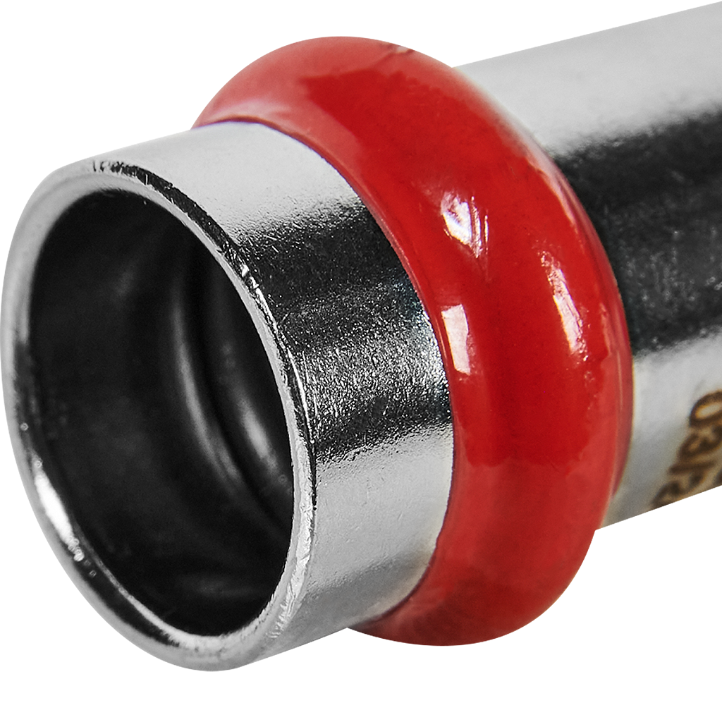 Муфта надвижная ВПр 15 из нержавеющей стали прессовой ROMMER