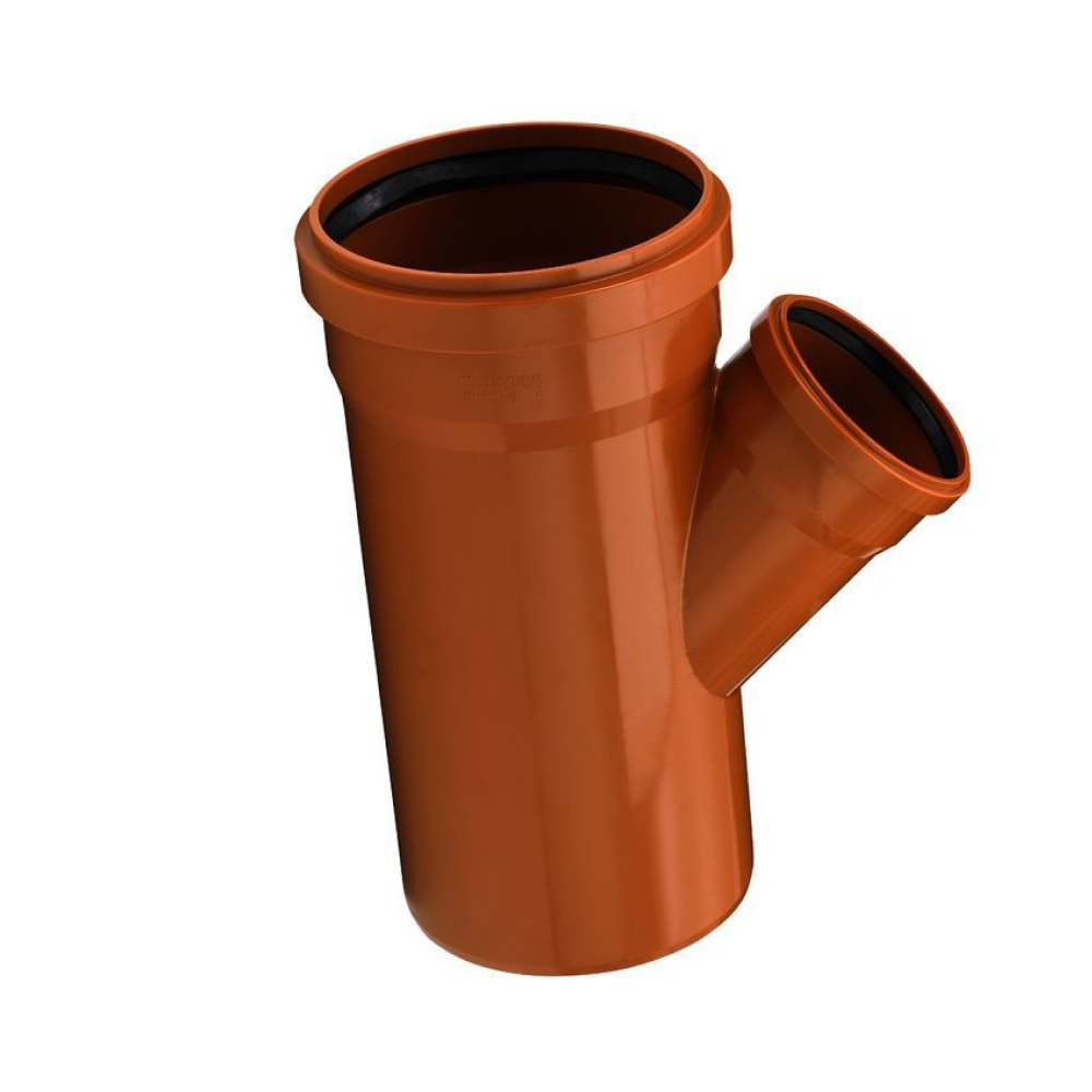 Тройник KGEA 400/400*45 гр. Ger для наружной канализации,  Ostendorf (1)