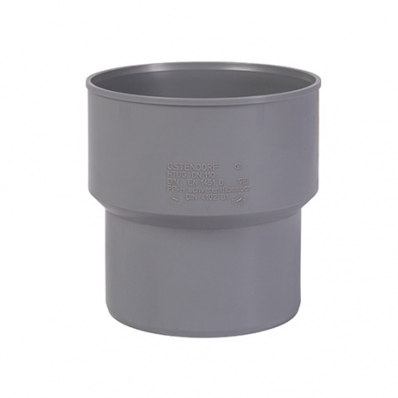Переходник на чугун HTUG 110 Ger для внутренней канализации, Ostendorf  (20/480)