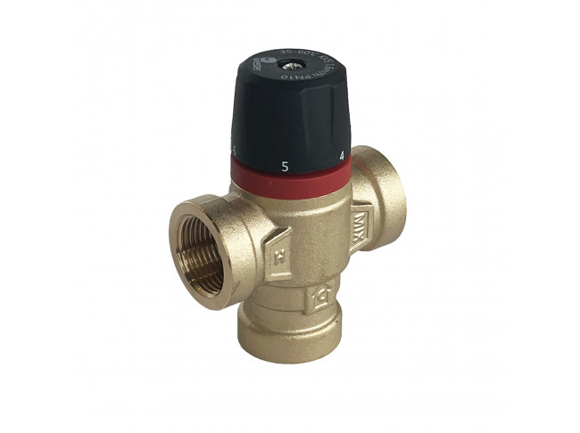 Клапан термост. Wester VTS3, 35-60 (DN20,Kvs1,6,PN10,ВР 3/4",ГВ-СО) VTS334163560