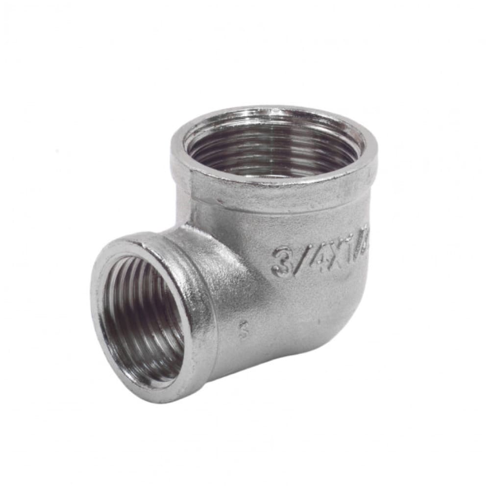 Угольник с внутренней резьбой 3/4"*1/2" MVI