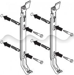 Комплект креплений BMS plus-FMS BH300 (тип 20/21/22/33)