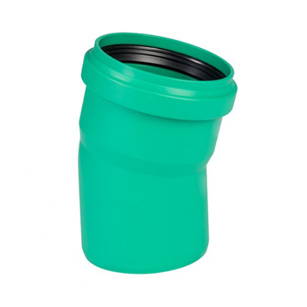 Отвод ливневый KG2000B 125*15 гр. Ger, Ostendorf