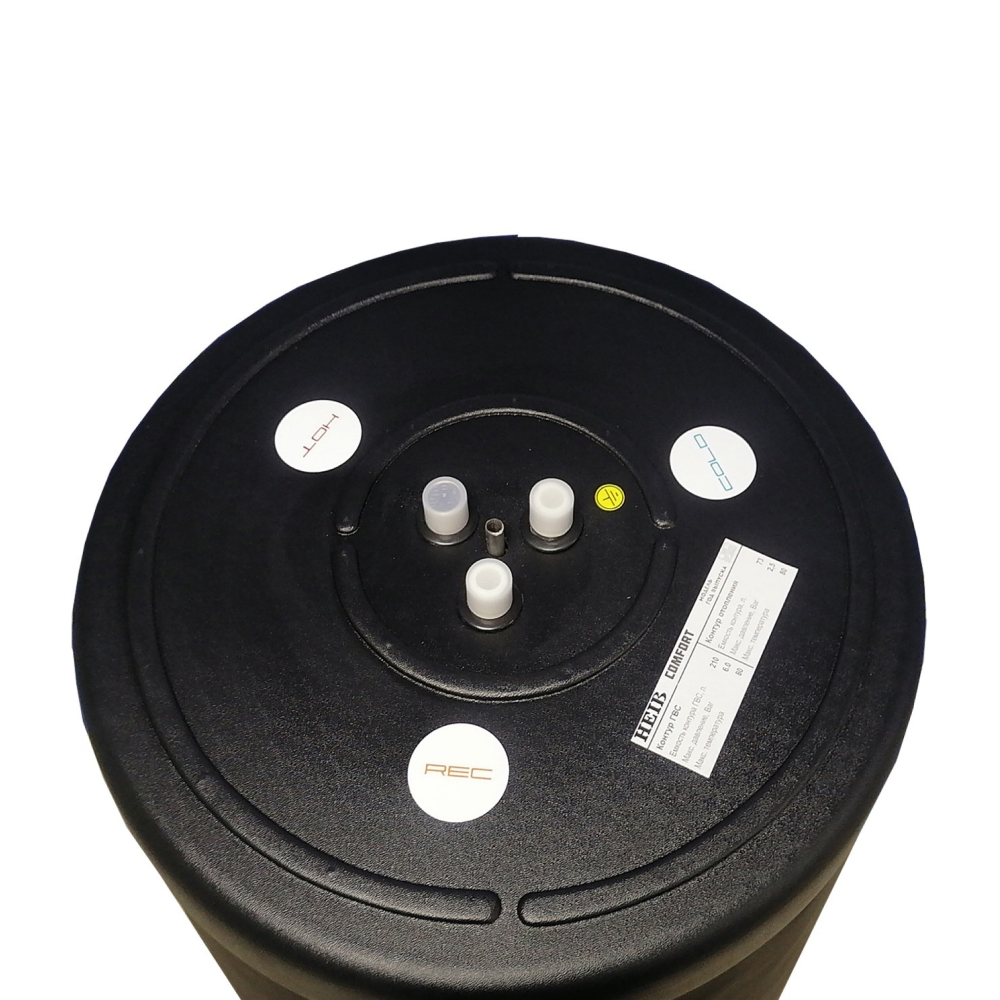 Бойлер косвенного нагрева HEIB 350 Comfort (черный) (полезный объем ГВС 254 л, произв.2210л/ч при 40*С) + выход под термометр 1/2"