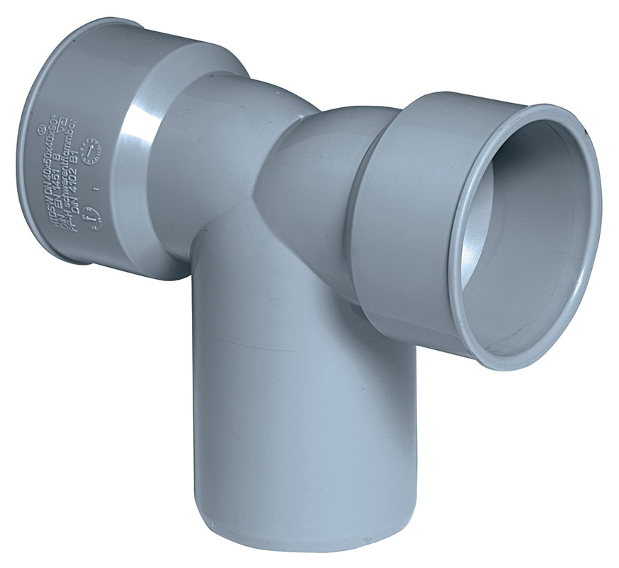 Отвод сифоннный двойной  HTDSW 40/50/40 Ger для внутренней канализации, Ostendorf  (1/20/480)