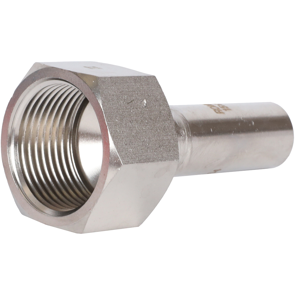 Вставка переходная НПр-ВР 15х3/4 из нержавеющей стали прессовой ROMMER