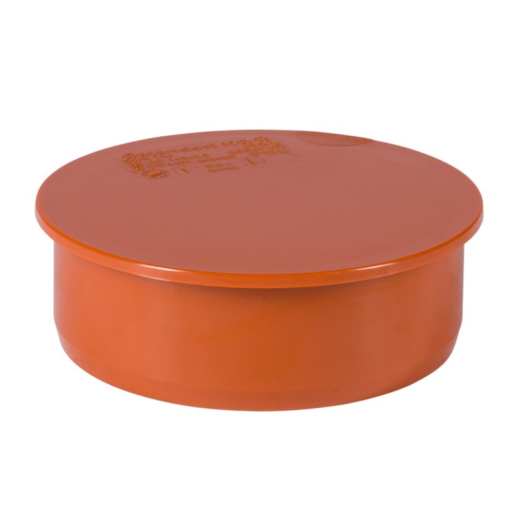 Заглушка KGM 125 Ger для наружной канализации,  Ostendorf (1/16/640)