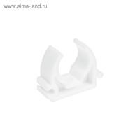 Опора 25/27 без защелки (500/125) (Valfex) БЕЛАЯ