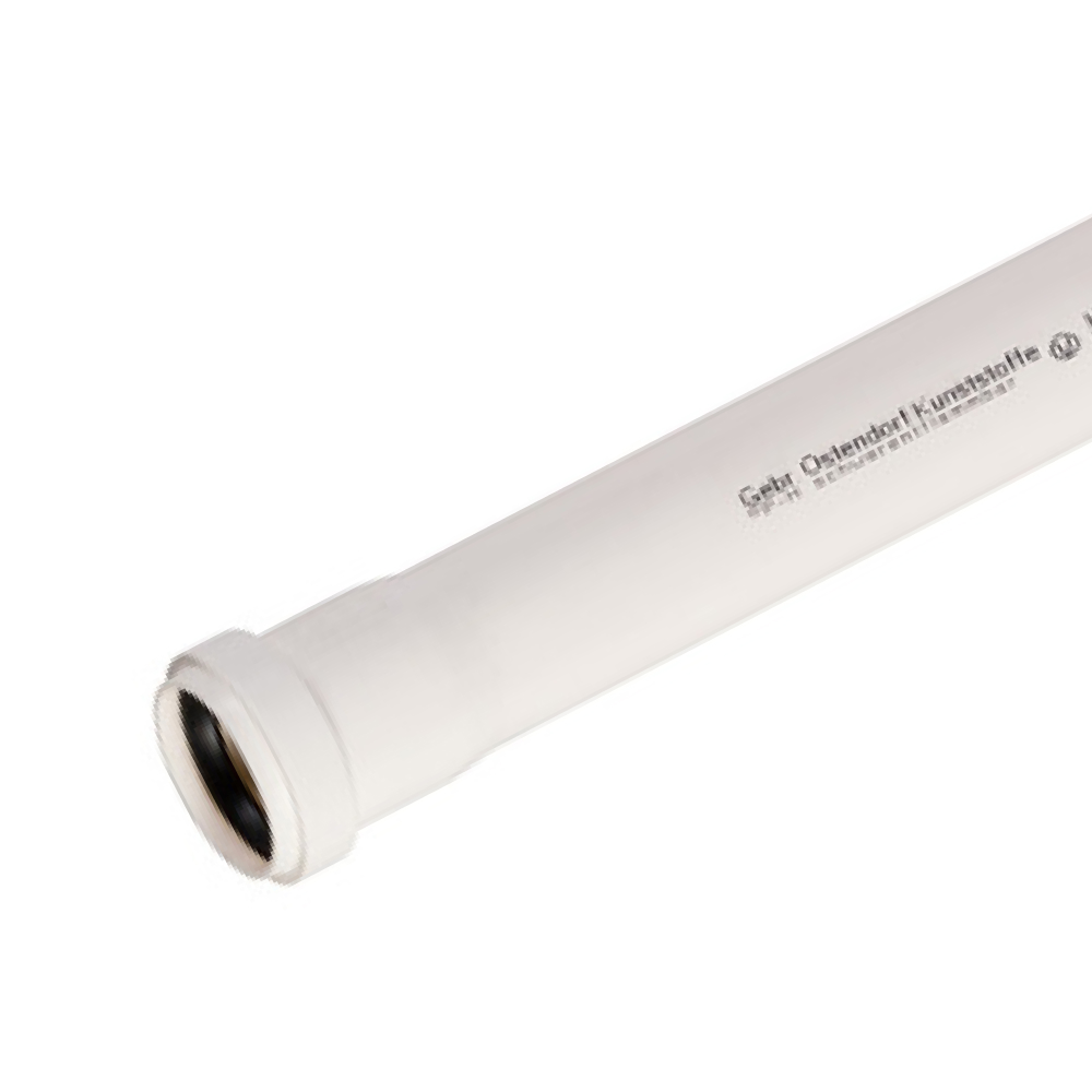 Труба ПП для внутренней канализации HTEMw, цвет: белый 50*500 Ostendorf