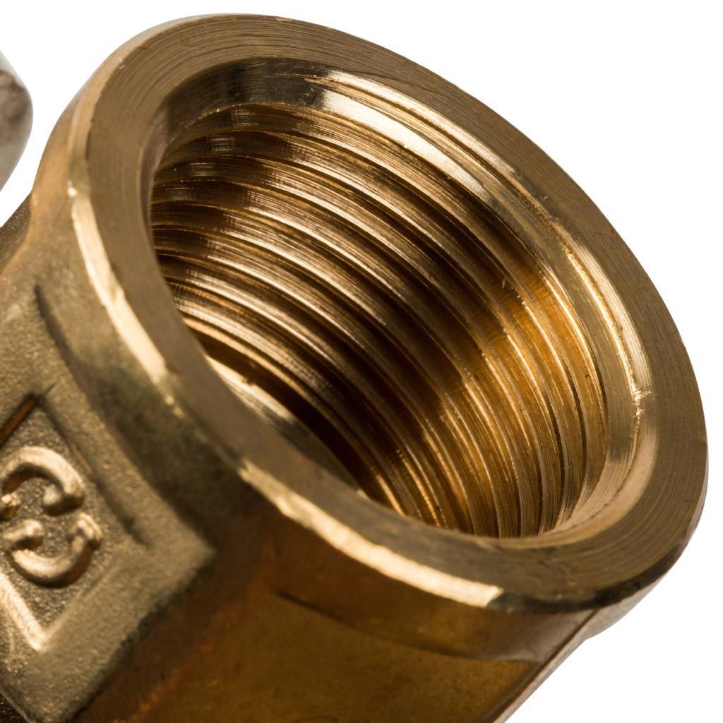 Тройник-переходник с внутренней резьбой 25xR 3/4" (5/25) STOUT